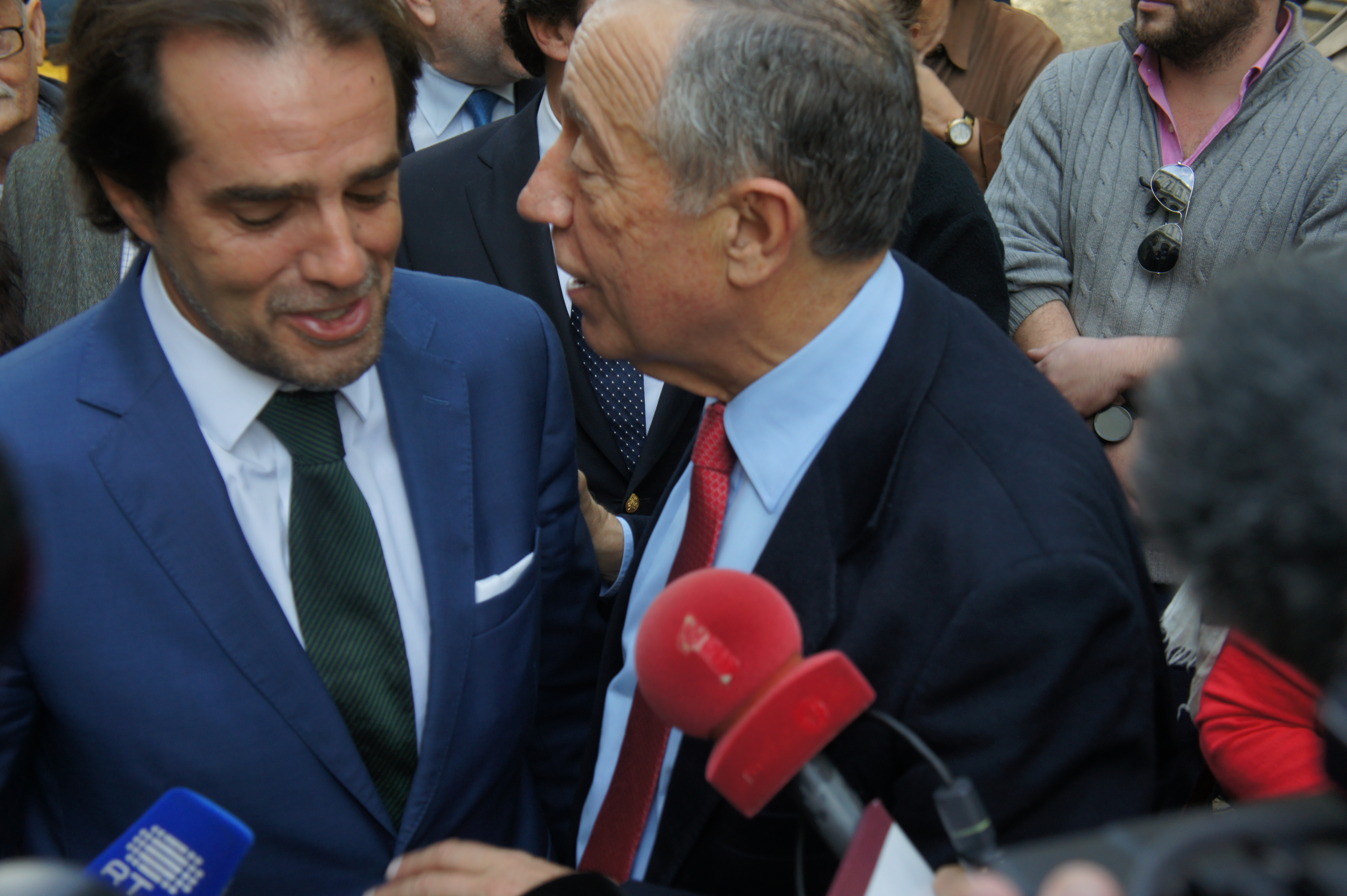 Miguel Albuquerque felicita Marcelo Rebelo de Sousa