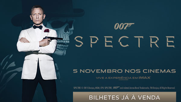 Cinemas NOS lançam Sessão Especial Spectre hoje