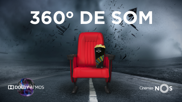 Chegou ao Cinemas NOS 360º de som!