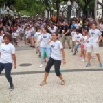 Flashmob na Avenida Arriaga assinala Dia Mundial da Dança