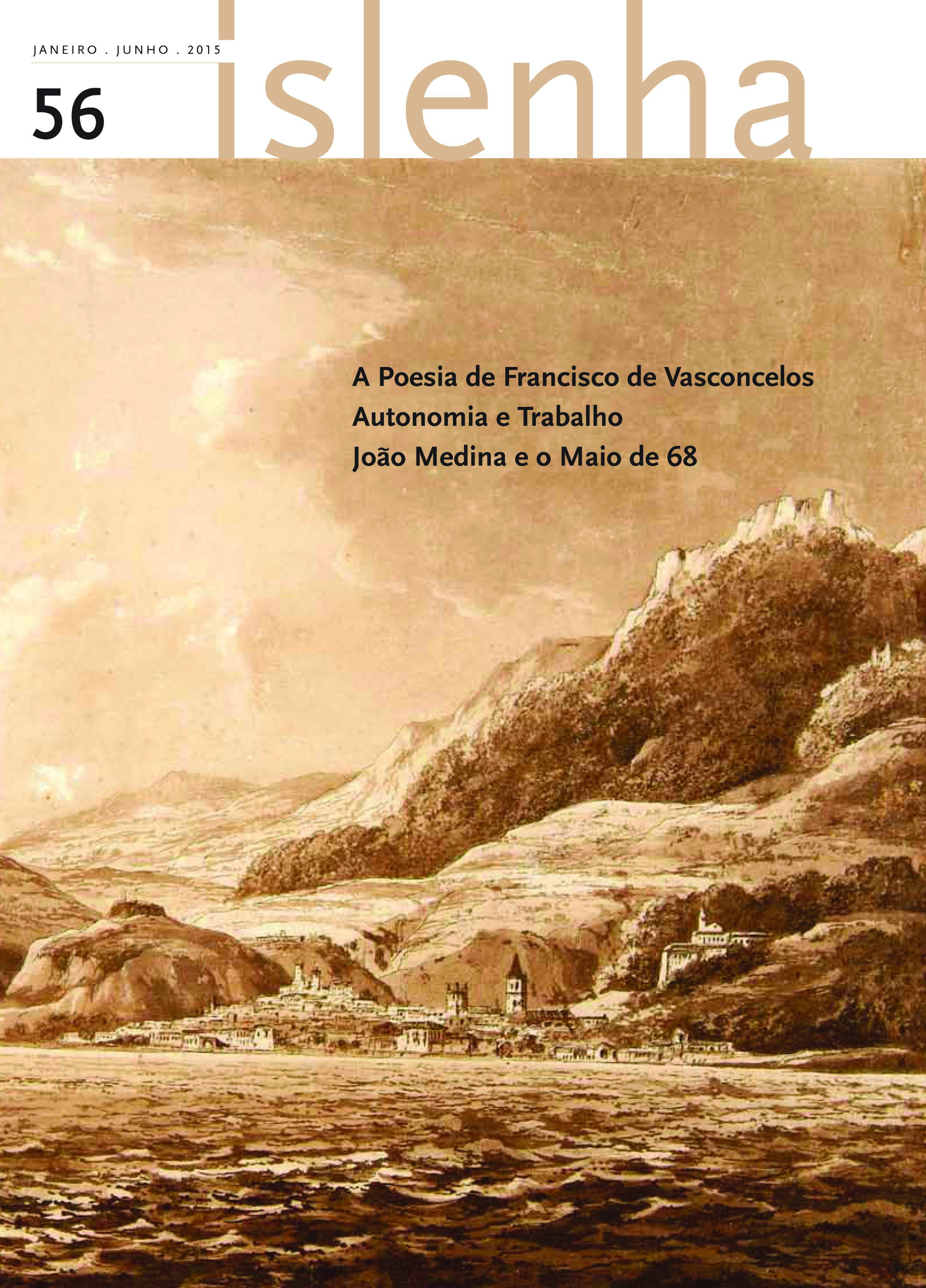 Revista Islenha 56 destaca poeta Francisco de Vasconcelos