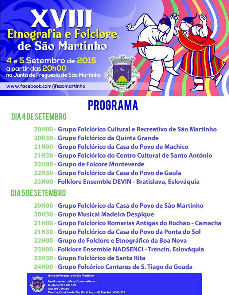 XVIII Etnografia e Folclore de São Martinho