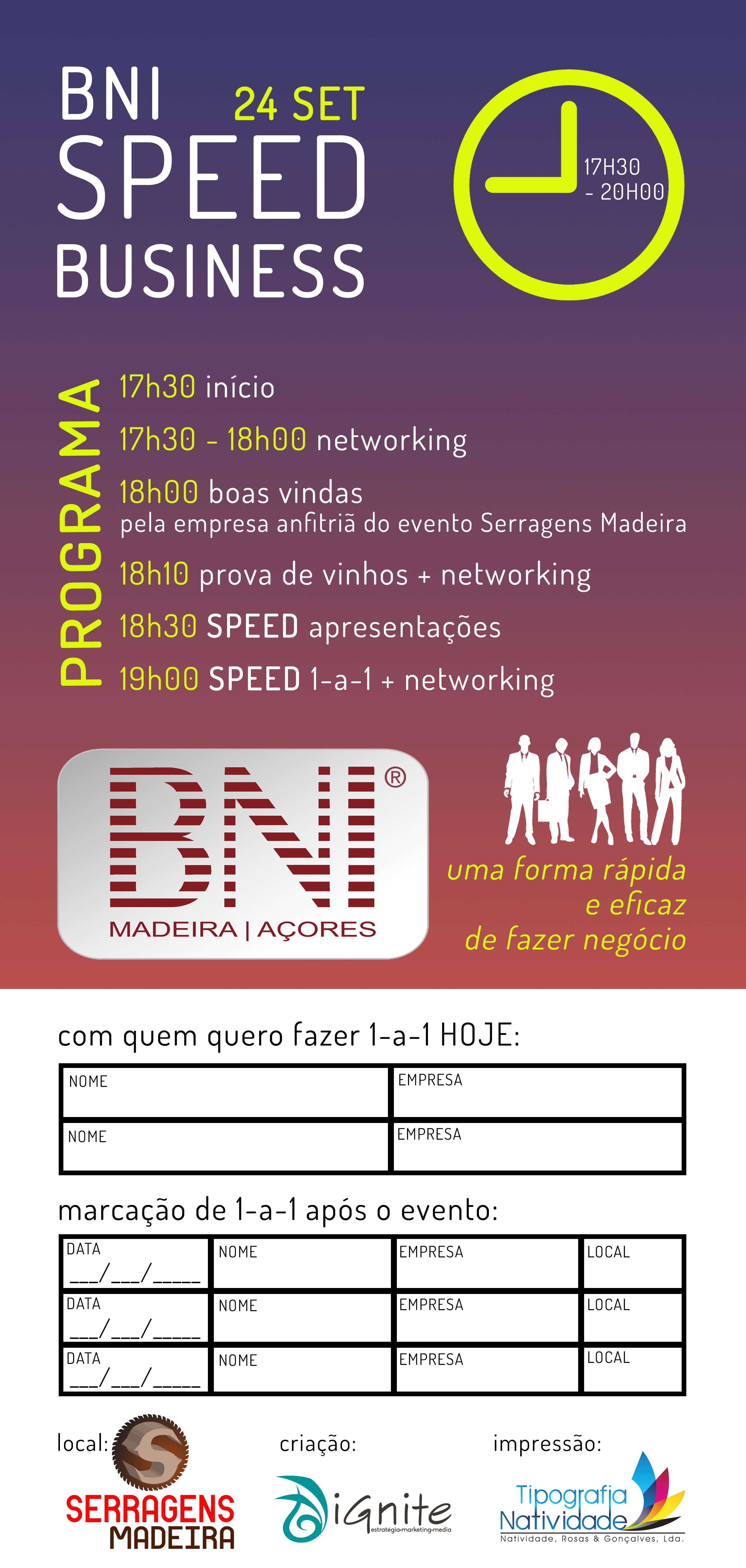 Câmara de Lobos acolhe Speed Business BNI Madeira