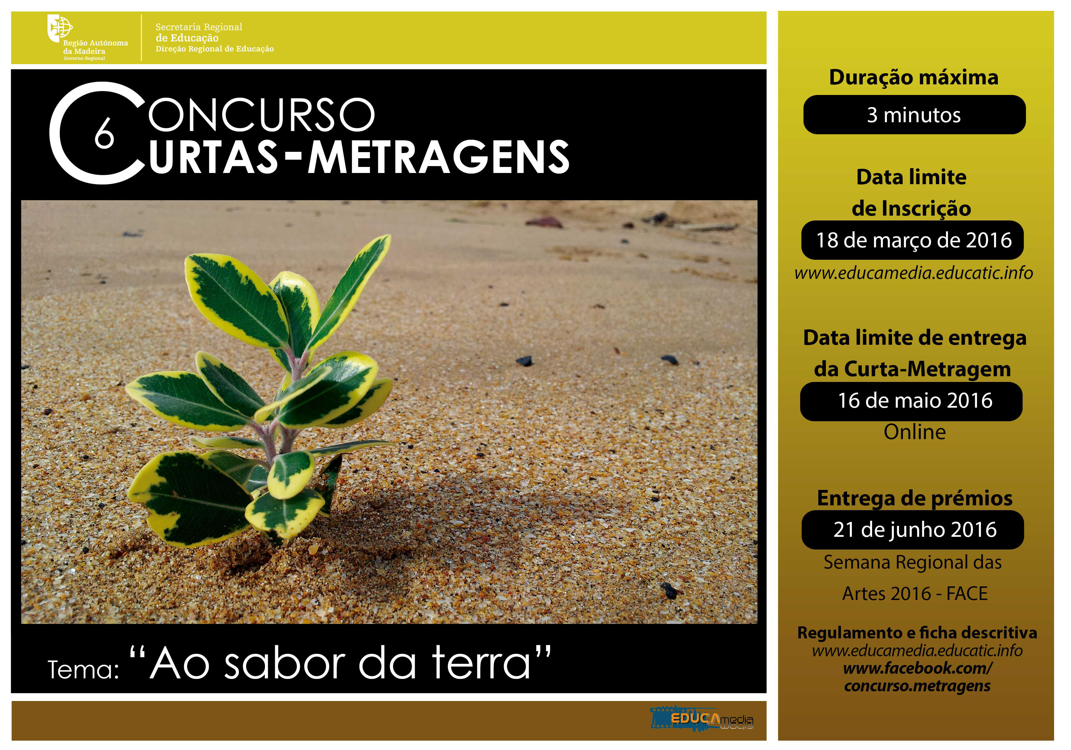 6.º Concurso de Curtas-Metragens – Educamedia
