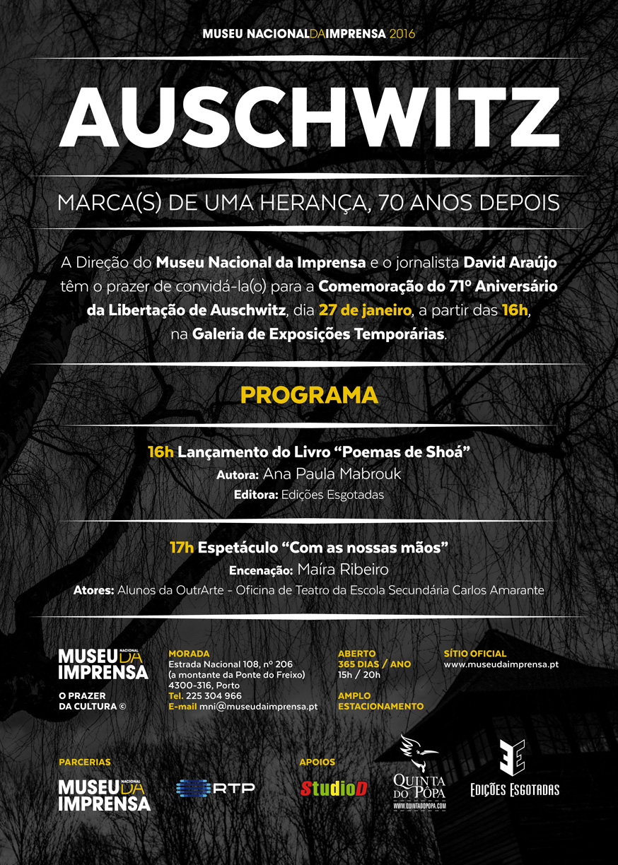 Museu da Imprensa assinala Libertação de Auschwitz