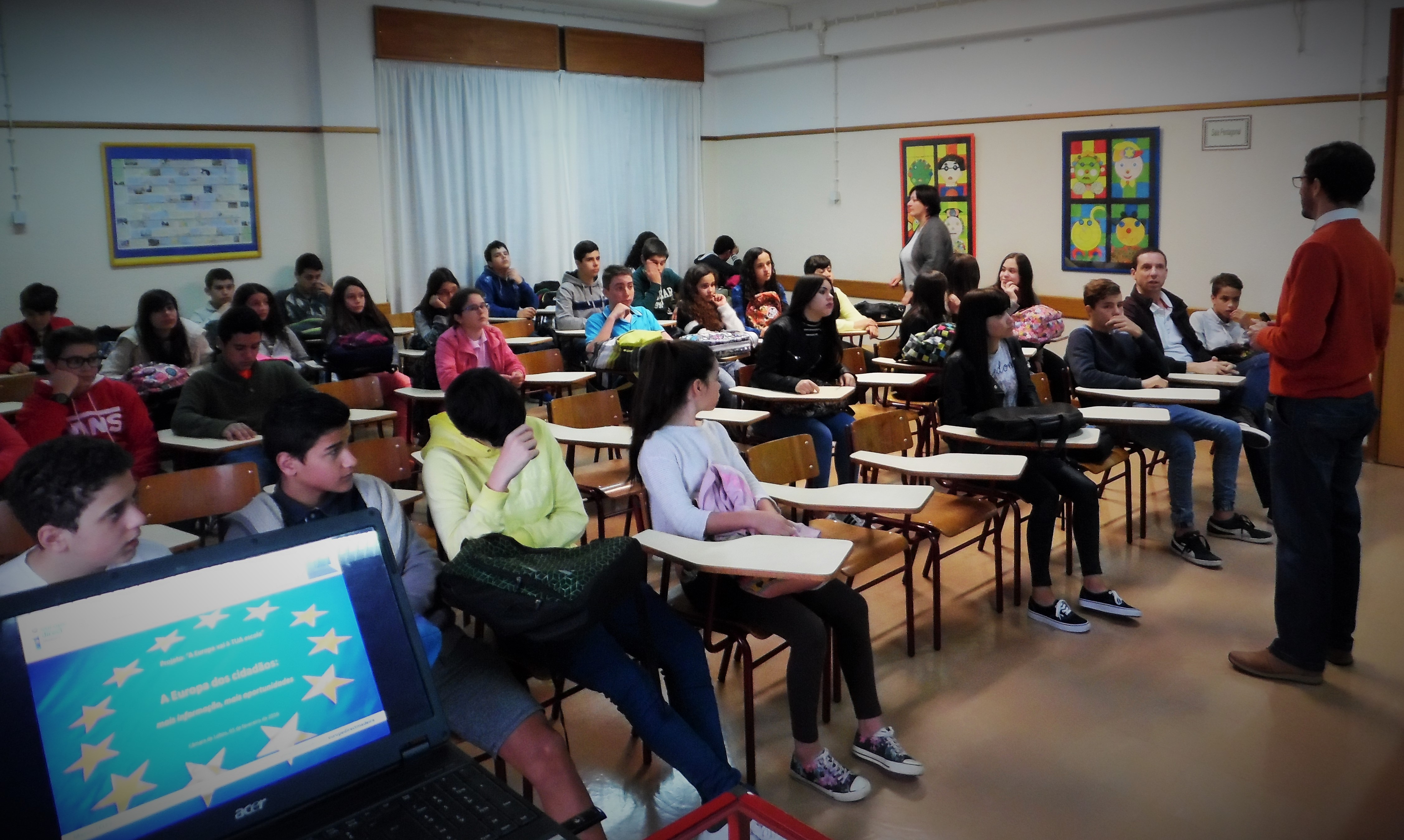 “A Europa vai à TUA Escola”